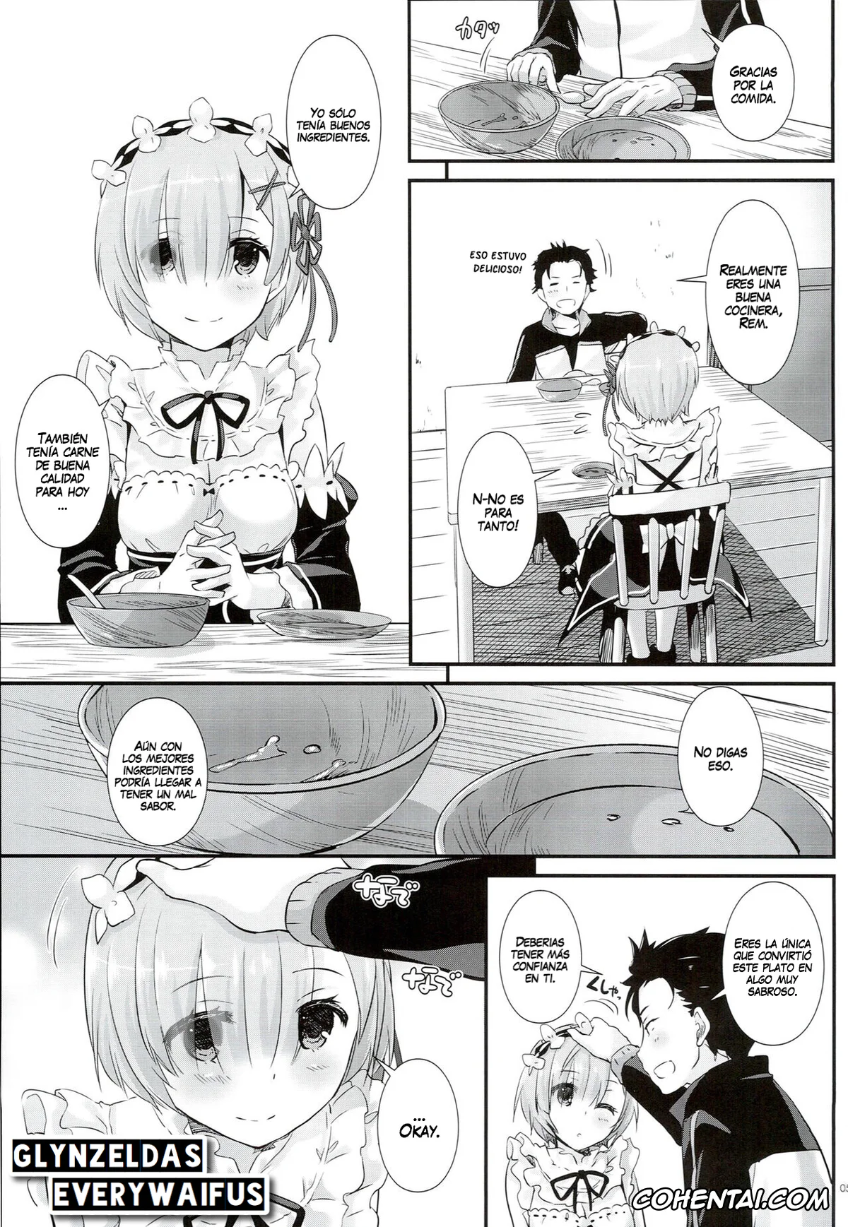 Re:Zero kara Hajimeru Isekai Seikatsu xxx, Rem xxx, Subaru Natsuki xxx, D.L. action 109 (Re:Zero Kara Hajimeru Isekai Seikatsu), pagina 4
