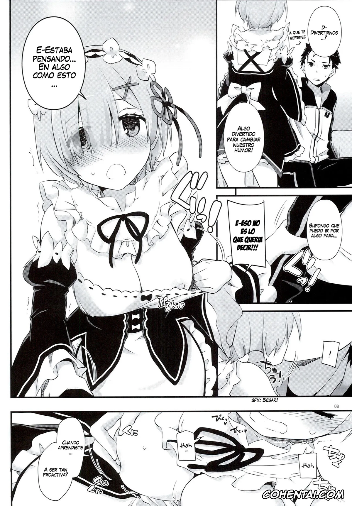 Re:Zero kara Hajimeru Isekai Seikatsu xxx, Rem xxx, Subaru Natsuki xxx, D.L. action 109 (Re:Zero Kara Hajimeru Isekai Seikatsu), pagina 7