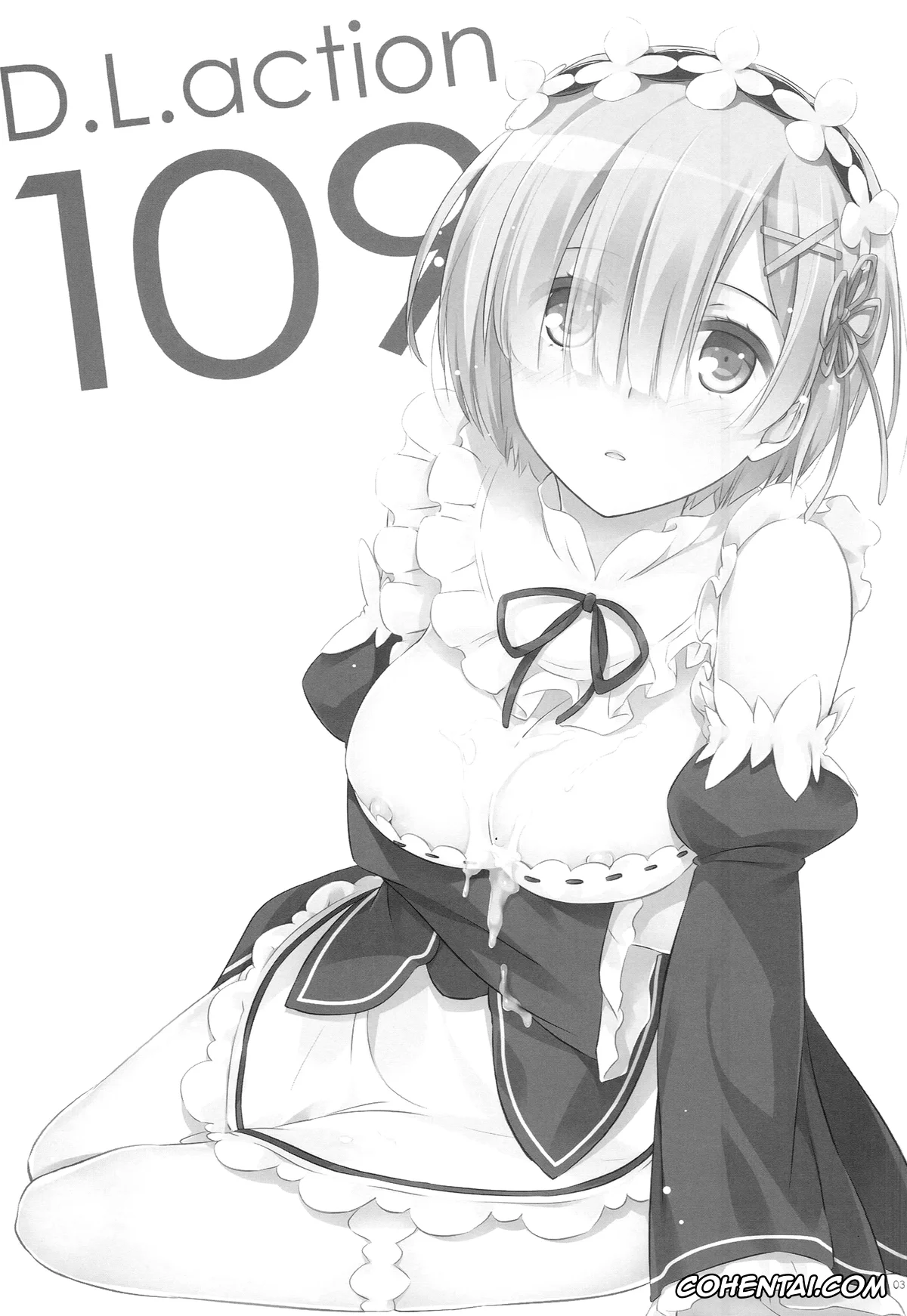 Re:Zero kara Hajimeru Isekai Seikatsu hentai, Rem hentai, Subaru Natsuki hentai, D.L. action 109 (Re:Zero Kara Hajimeru Isekai Seikatsu), pagina 3