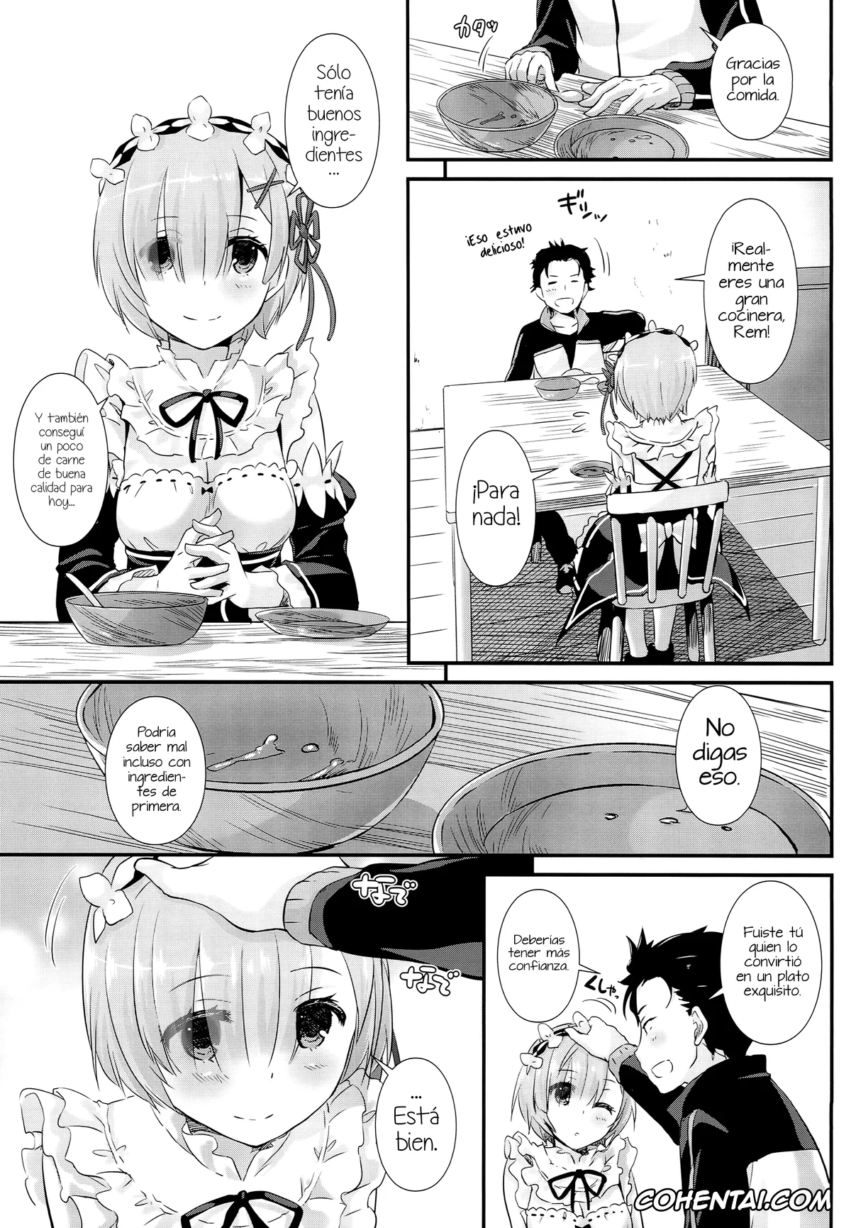 Re:Zero kara Hajimeru Isekai Seikatsu porno, Rem porno, Subaru Natsuki porno, D.L. action 109 (Re:Zero Kara Hajimeru Isekai Seikatsu), pagina 5