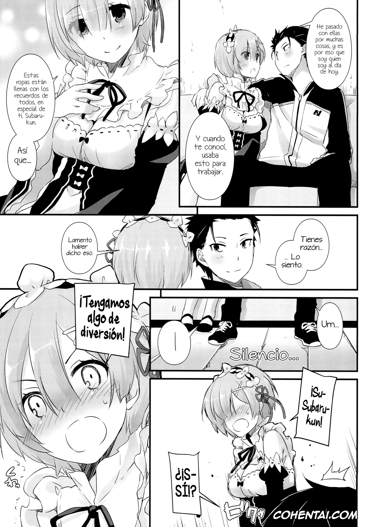 Re:Zero kara Hajimeru Isekai Seikatsu xxx, Rem xxx, Subaru Natsuki xxx, D.L. action 109 (Re:Zero Kara Hajimeru Isekai Seikatsu), pagina 7