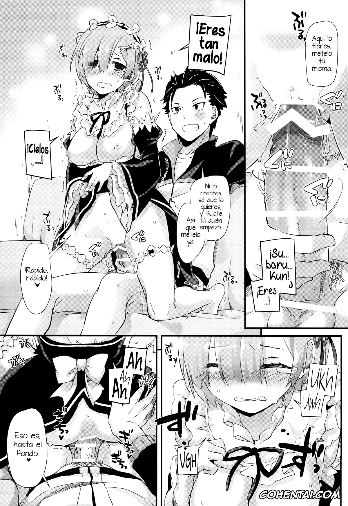 Re:Zero kara Hajimeru Isekai Seikatsu porno, Rem porno, Subaru Natsuki porno, D.L. action 109 (Re:Zero Kara Hajimeru Isekai Seikatsu), pagina 11