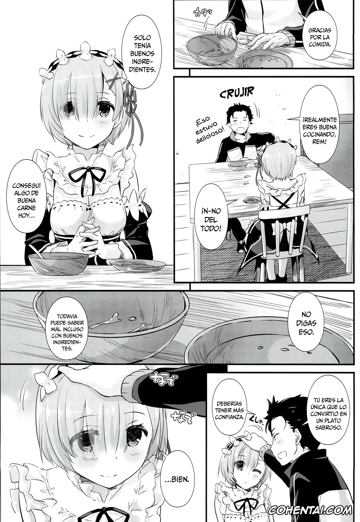 Re:Zero kara Hajimeru Isekai Seikatsu xxx, Rem xxx, Subaru Natsuki xxx, D.L. action 109 (Re:Zero Kara Hajimeru Isekai Seikatsu), pagina 4