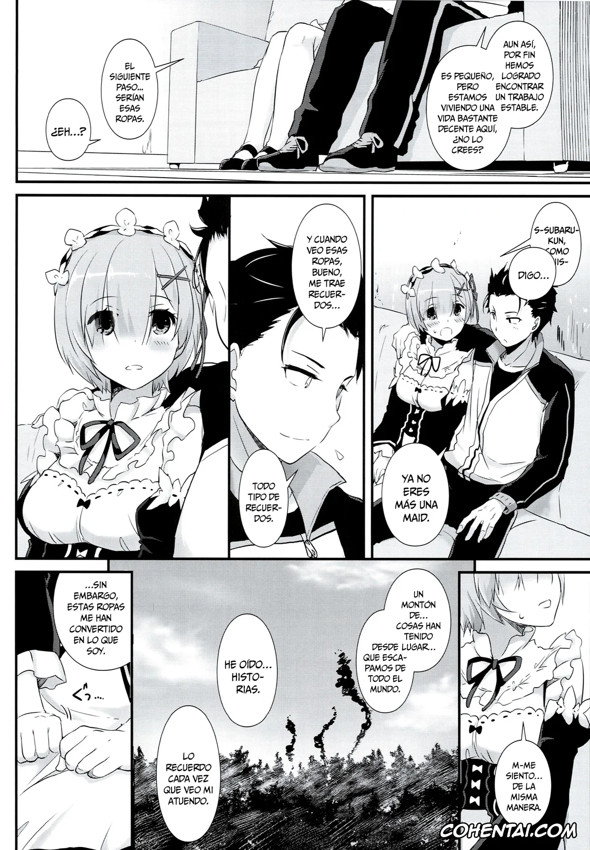 Re:Zero kara Hajimeru Isekai Seikatsu porno, Rem porno, Subaru Natsuki porno, D.L. action 109 (Re:Zero Kara Hajimeru Isekai Seikatsu), pagina 5