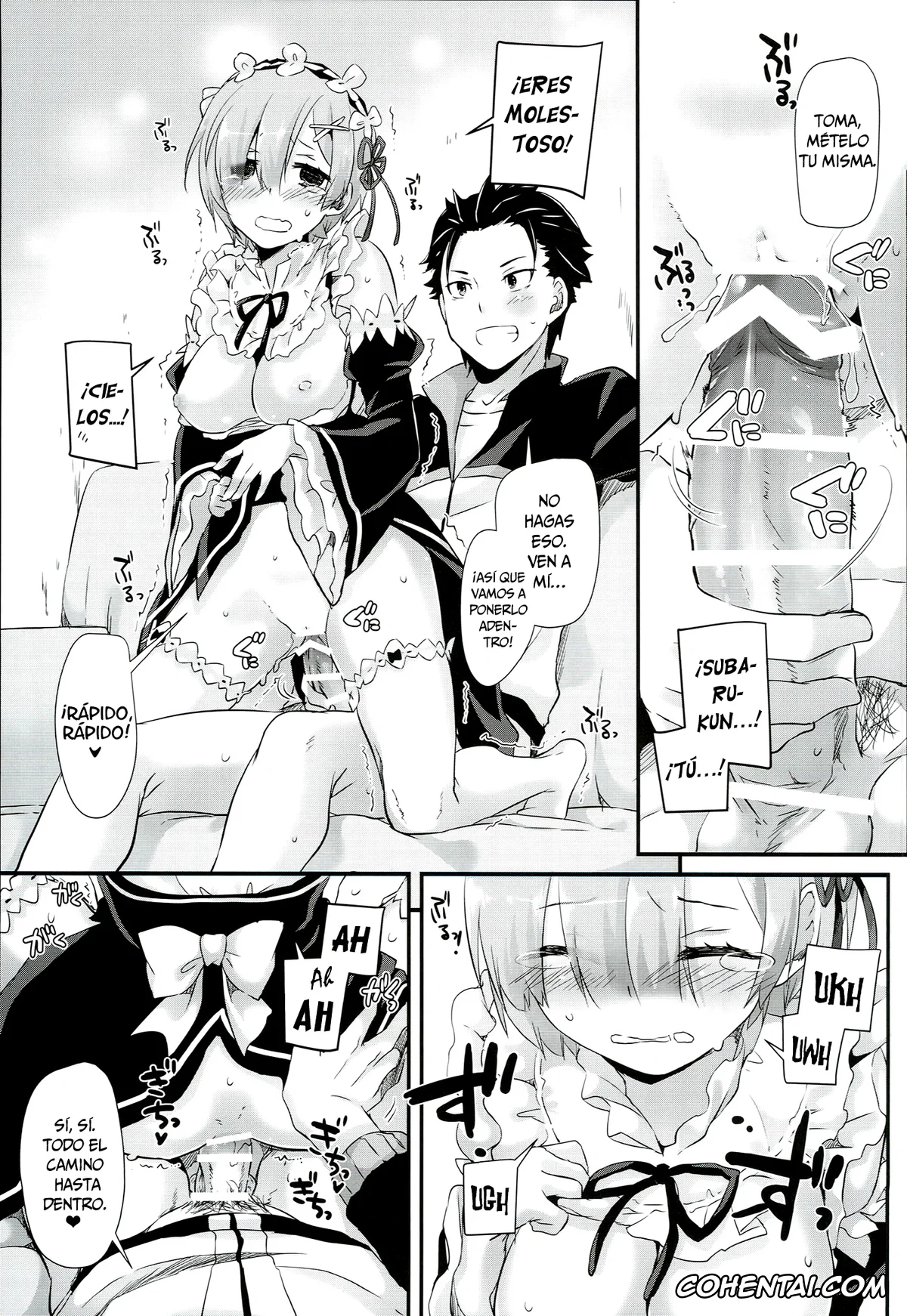 Re:Zero kara Hajimeru Isekai Seikatsu xxx, Rem xxx, Subaru Natsuki xxx, D.L. action 109 (Re:Zero Kara Hajimeru Isekai Seikatsu), pagina 10