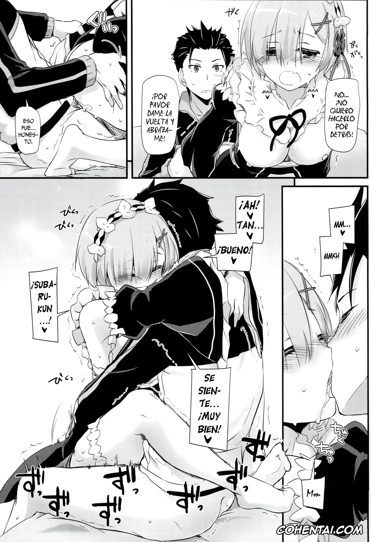 Re:Zero kara Hajimeru Isekai Seikatsu hentai, Rem hentai, Subaru Natsuki hentai, D.L. action 109 (Re:Zero Kara Hajimeru Isekai Seikatsu), pagina 12