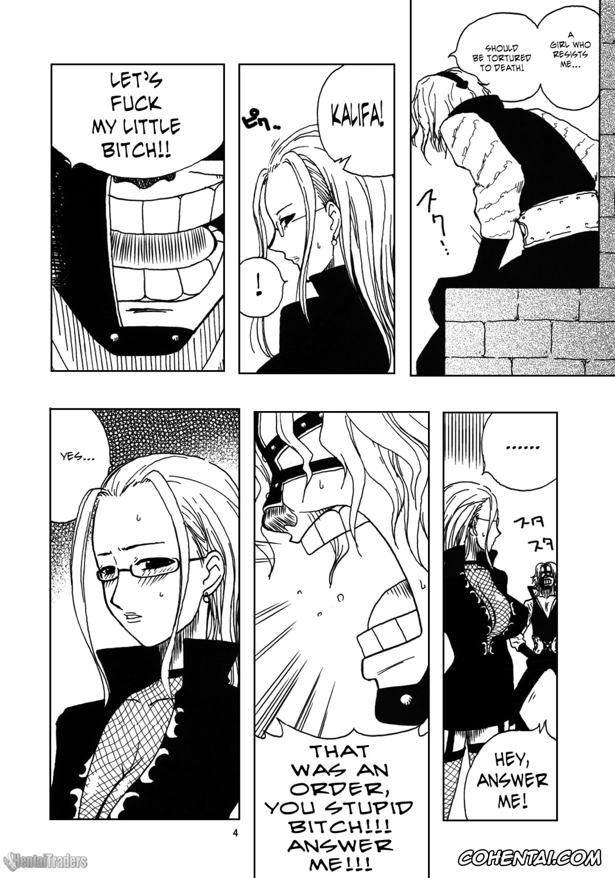 One Piece hentai, Kalifa hentai, Nico Robin hentai, Spandam hentai, Robin SP (One Piece), pagina 6