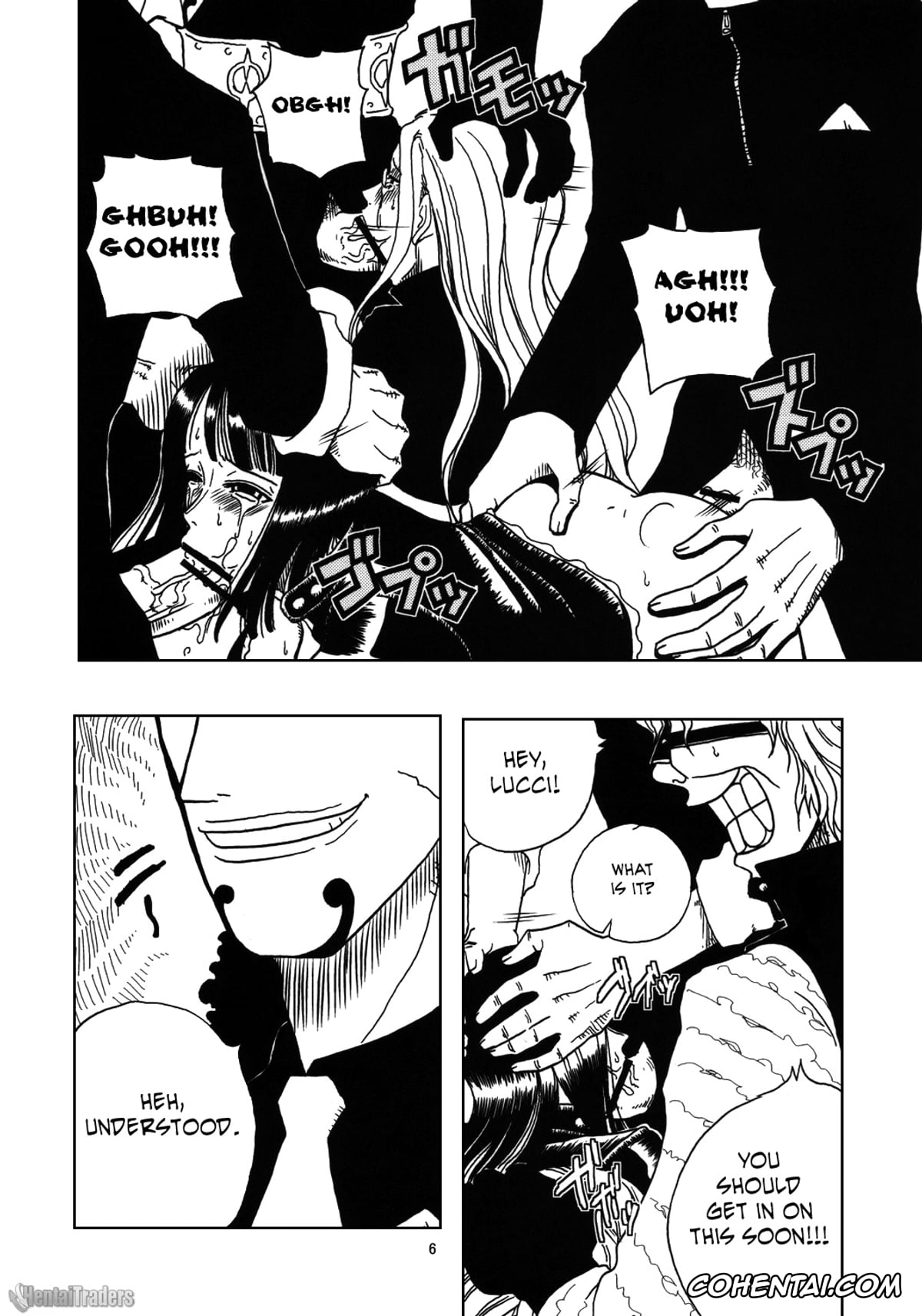 One Piece porno, Kalifa porno, Nico Robin porno, Spandam porno, Robin SP (One Piece), pagina 8