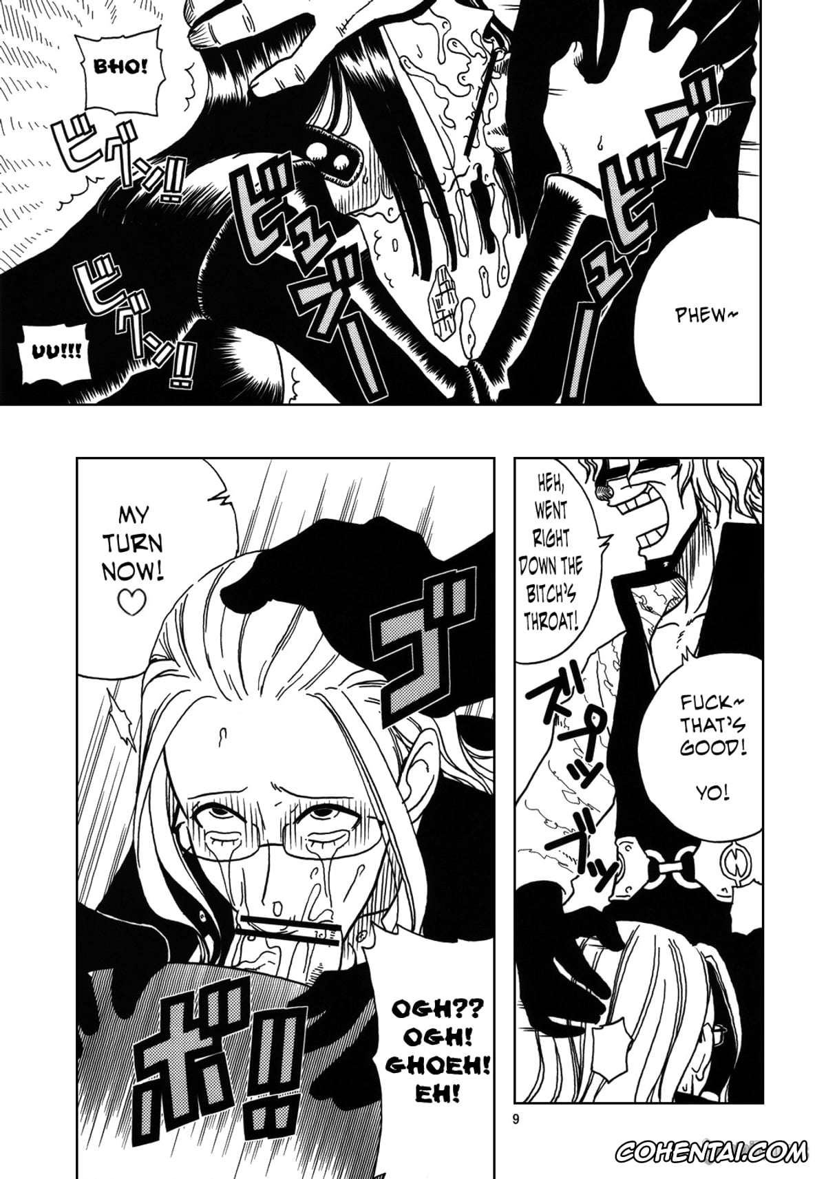 One Piece porno, Kalifa porno, Nico Robin porno, Spandam porno, Robin SP (One Piece), pagina 11