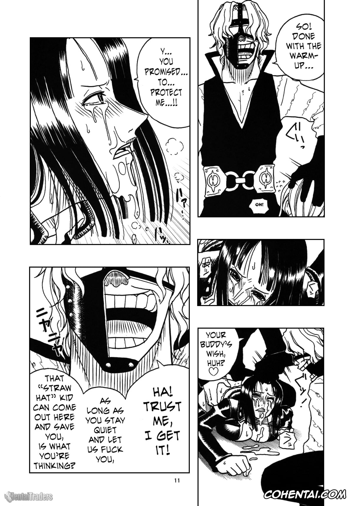 One Piece xxx, Kalifa xxx, Nico Robin xxx, Spandam xxx, Robin SP (One Piece), pagina 13