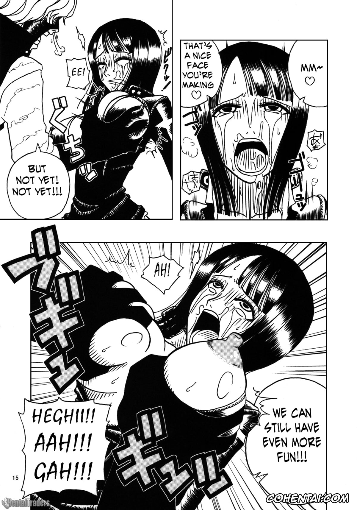 One Piece porno, Kalifa porno, Nico Robin porno, Spandam porno, Robin SP (One Piece), pagina 17