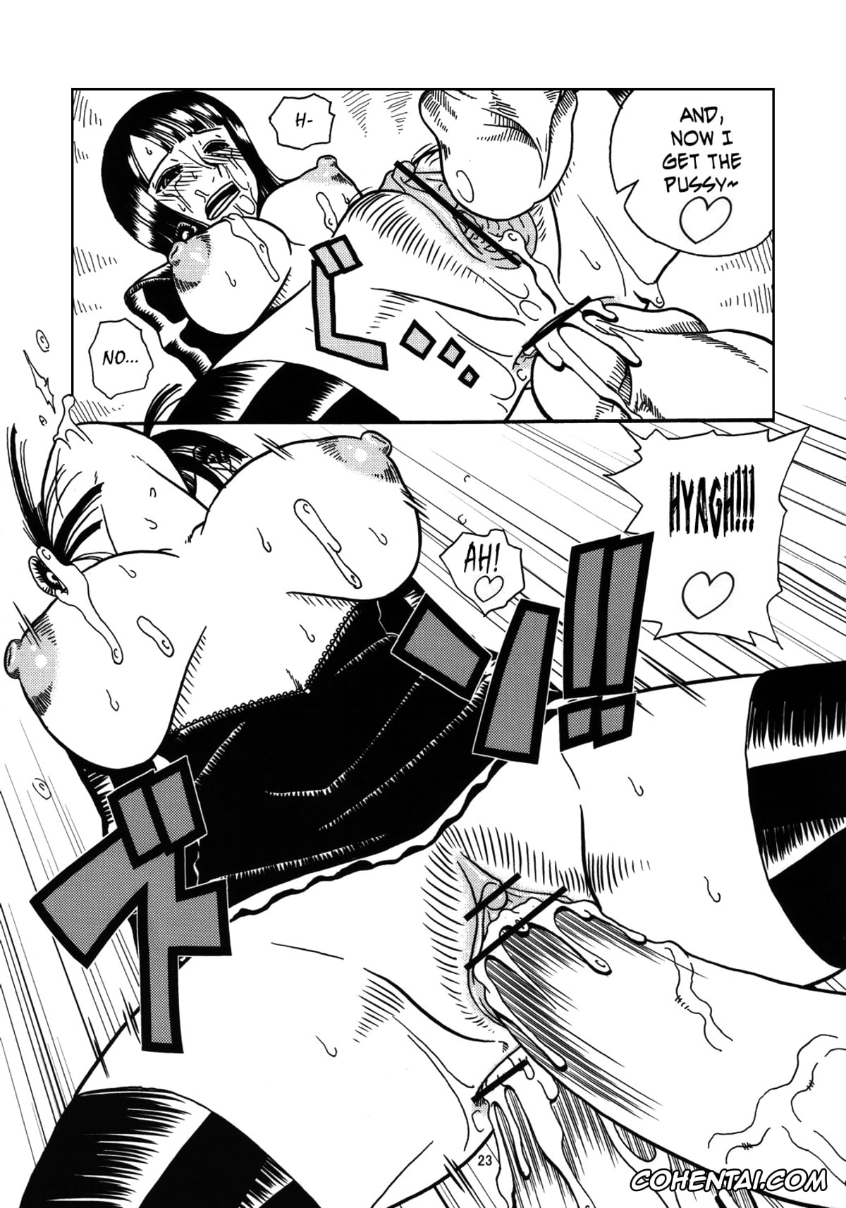 One Piece xxx, Kalifa xxx, Nico Robin xxx, Spandam xxx, Robin SP (One Piece), pagina 25