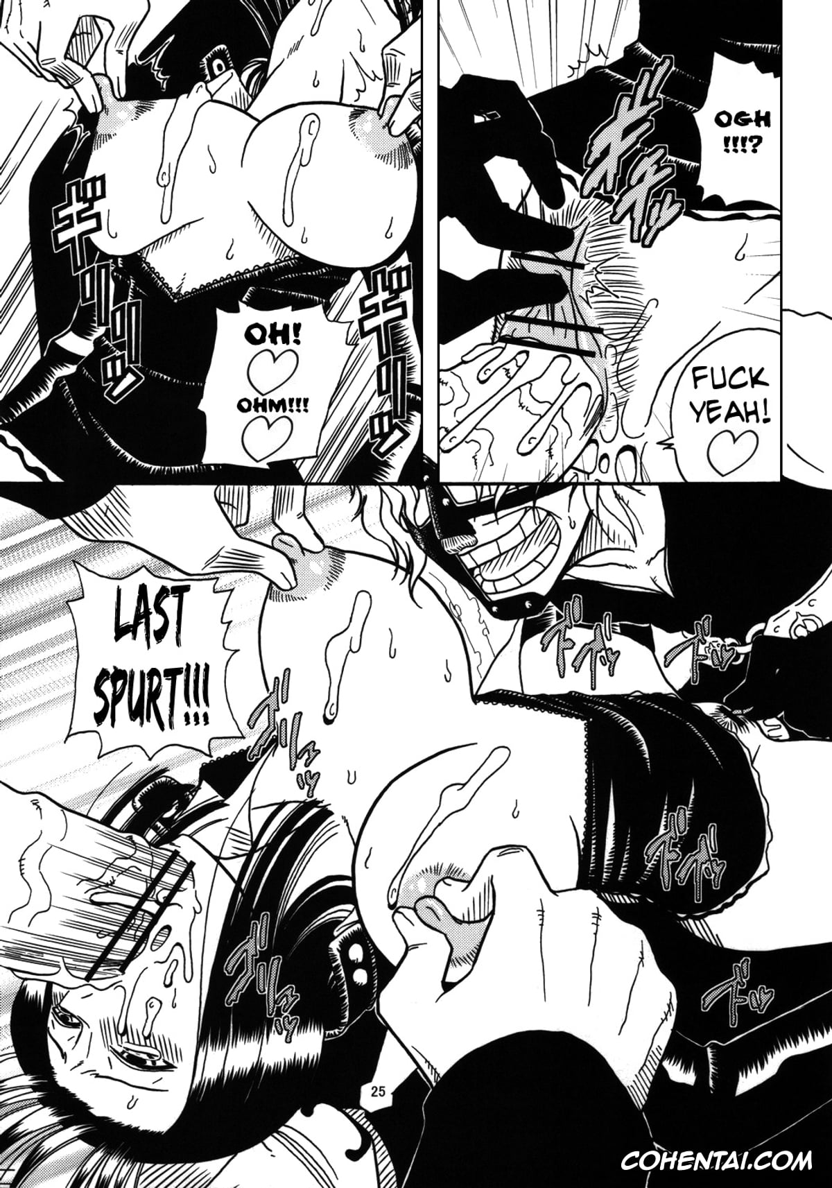 One Piece hentai, Kalifa hentai, Nico Robin hentai, Spandam hentai, Robin SP (One Piece), pagina 27
