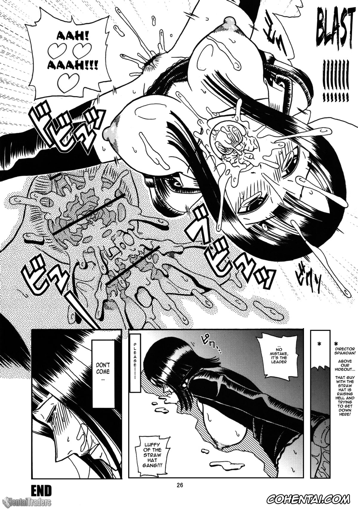 One Piece xxx, Kalifa xxx, Nico Robin xxx, Spandam xxx, Robin SP (One Piece), pagina 28