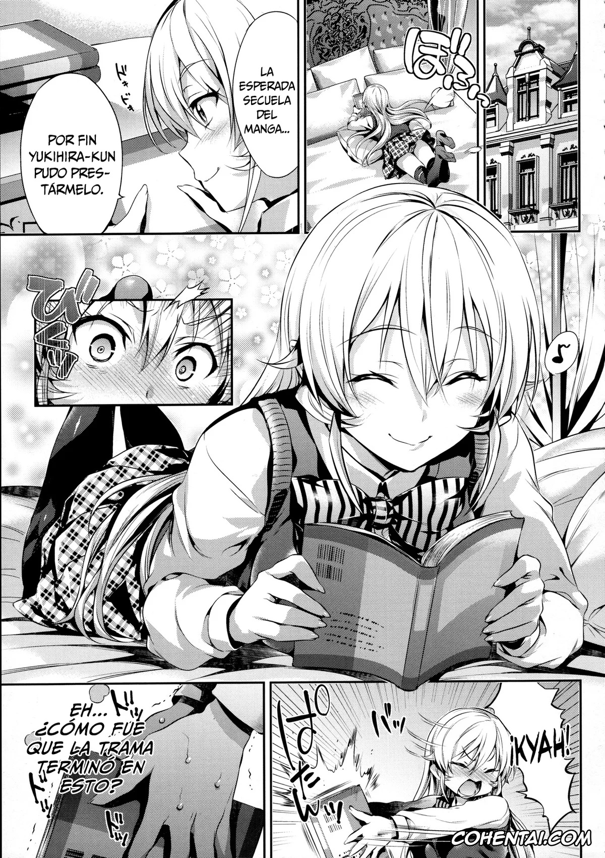 Shokugeki no Soma porno, Erina Nakiri porno, Souma Yukihira porno, Erina-sama no Renai Kenkyuukai (Shokugeki no Soma), pagina 2