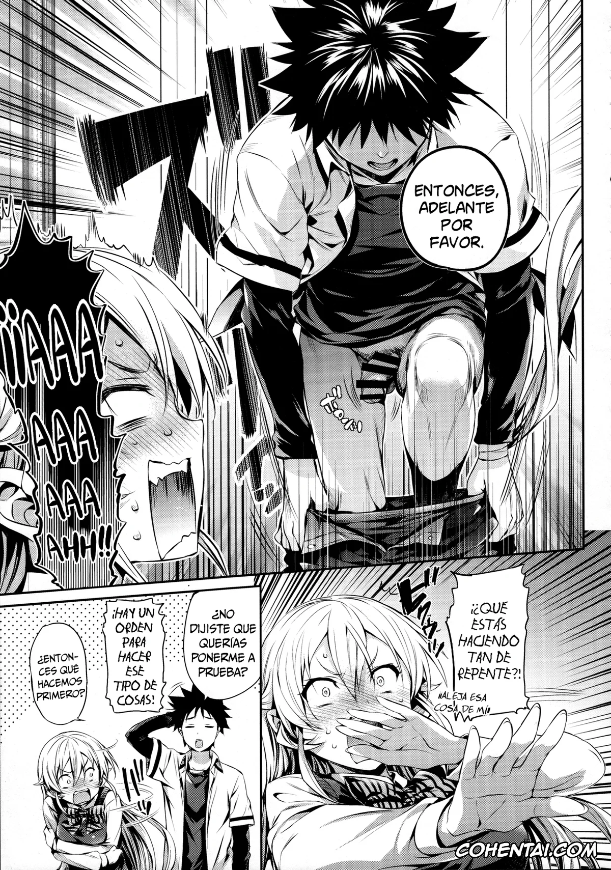 Shokugeki no Soma hentai, Erina Nakiri hentai, Souma Yukihira hentai, Erina-sama no Renai Kenkyuukai (Shokugeki no Soma), pagina 6