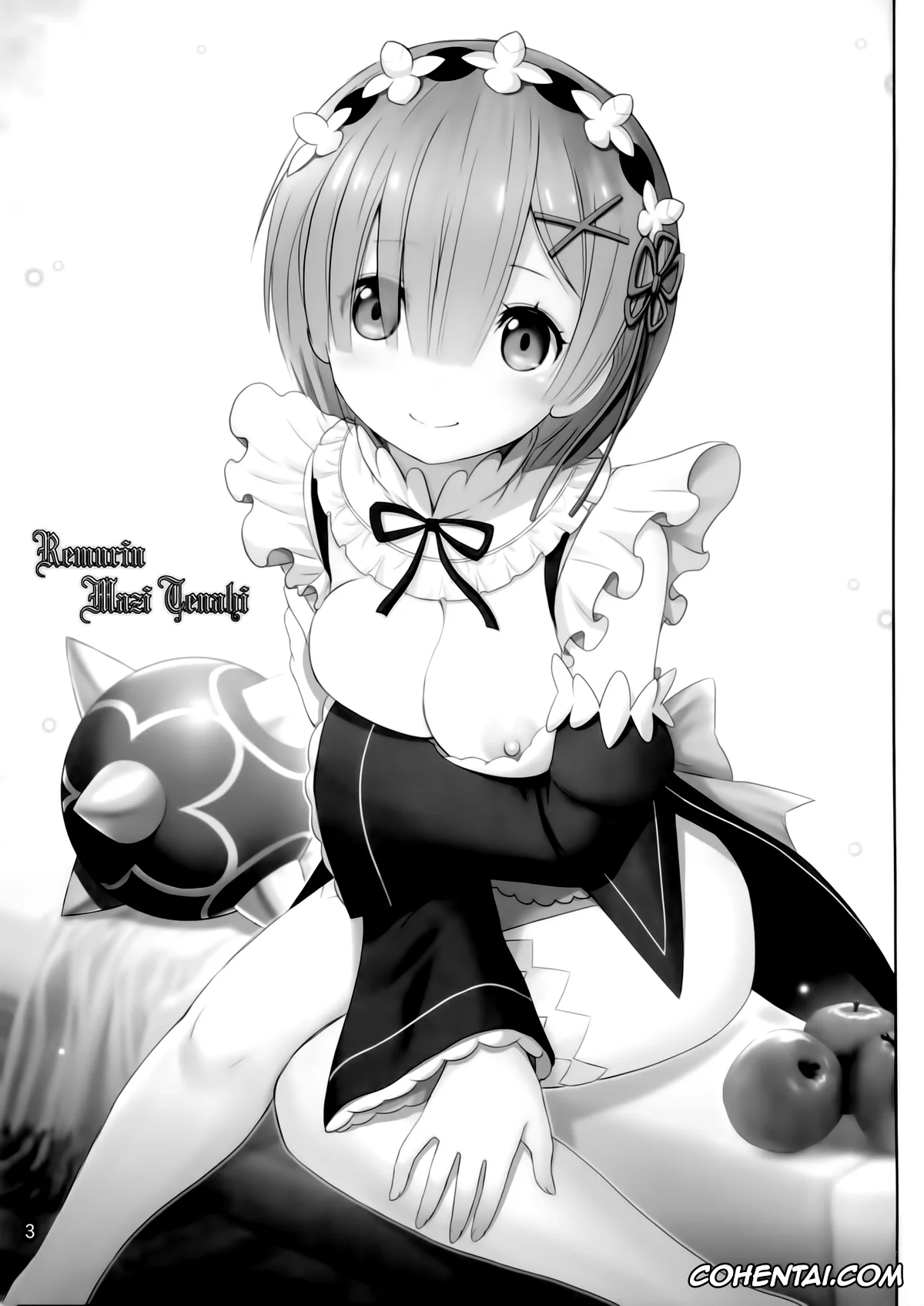 Re:Zero kara Hajimeru Isekai Seikatsu porno, Rem porno, Subaru Natsuki porno, Rem-rin Maji Tenshi (Re:Zero kara Hajimeru Isekai Seikatsu), pagina 2