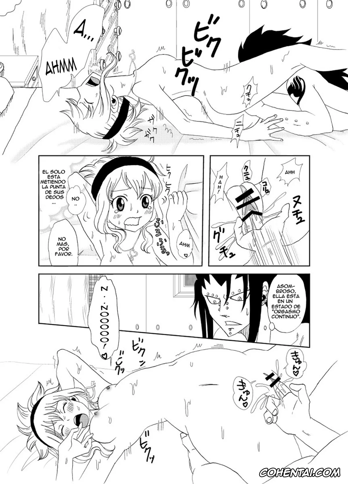 Fairy Tail xxx, Gajeel Redfox xxx, Levy Mcgarden xxx, GajeeLevy Christmas Manga (Fairy Tail), pagina 10