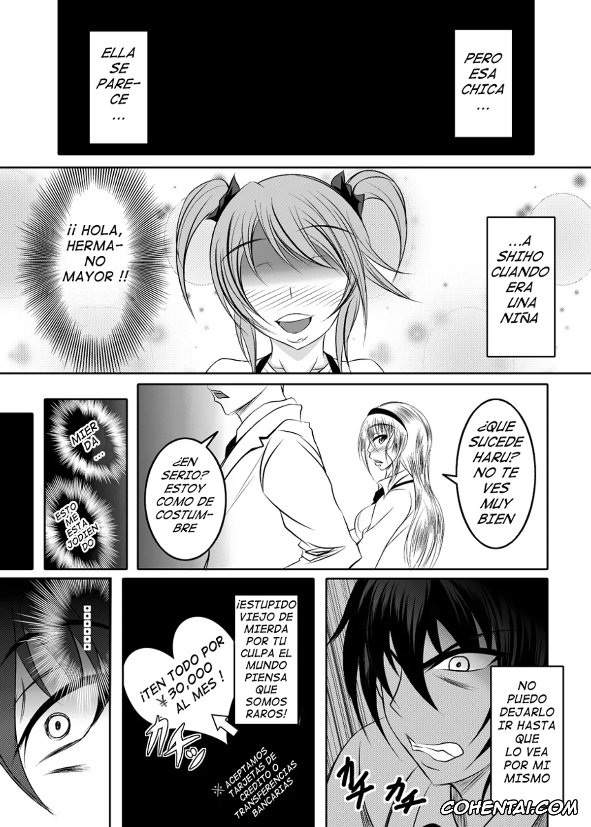 Original hentai, Ore no Shira Nakatta Gifu to Imouto no 10-nen, pagina 6