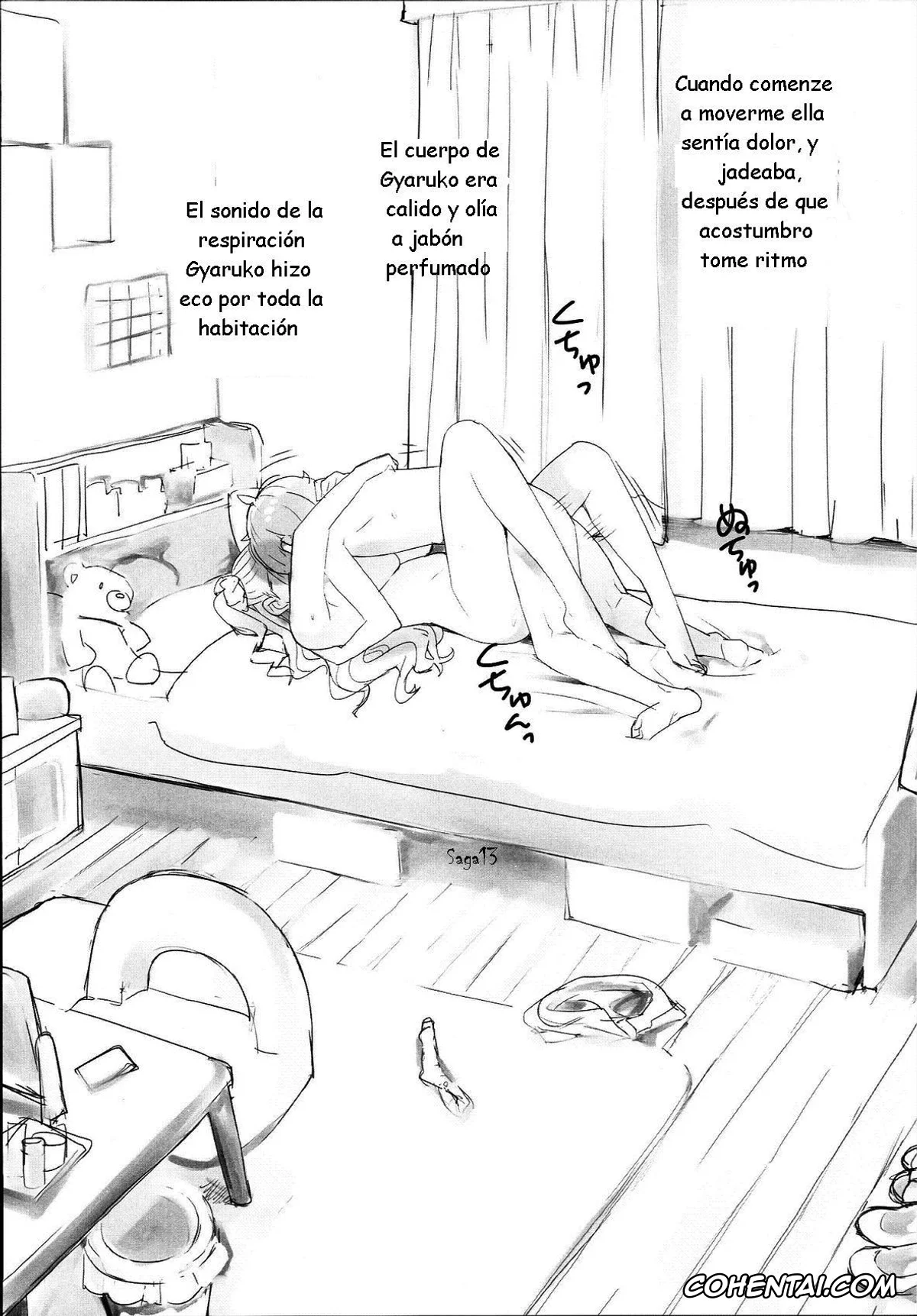 Oshiete! Galko-chan xxx, Galko xxx, Galko Bon Arimasu. (Oshiete! Galko-chan), pagina 13