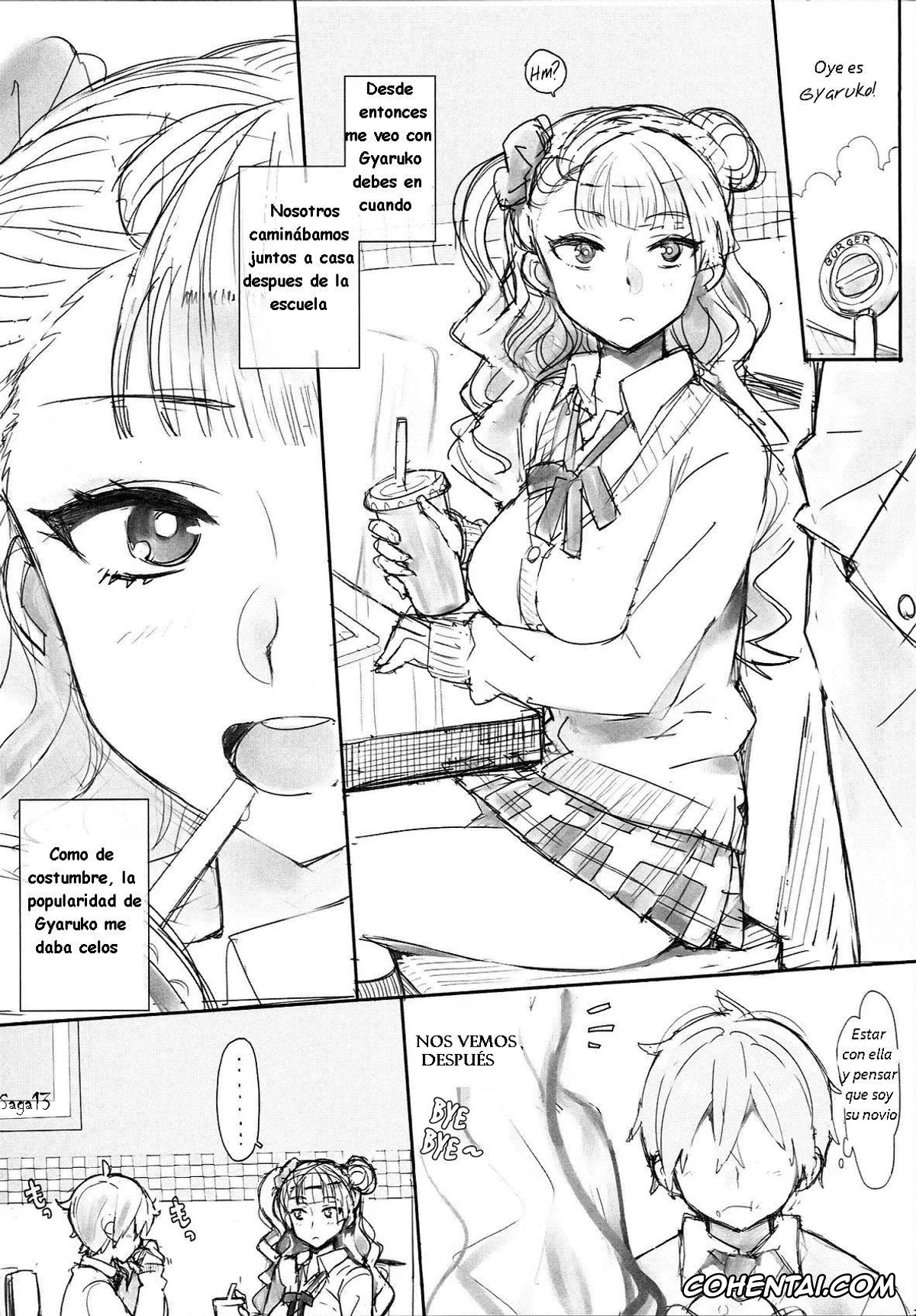 Oshiete! Galko-chan hentai, Galko hentai, Galko Bon Arimasu. (Oshiete! Galko-chan), pagina 21