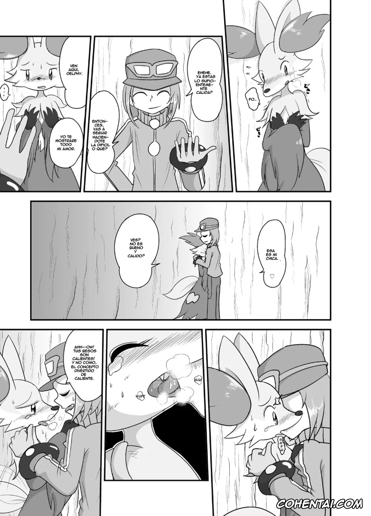 Pokemon | Pocket Monsters xxx, Calem xxx, Delphox xxx, Mafoxy’s Xmas (Pokémon), pagina 4