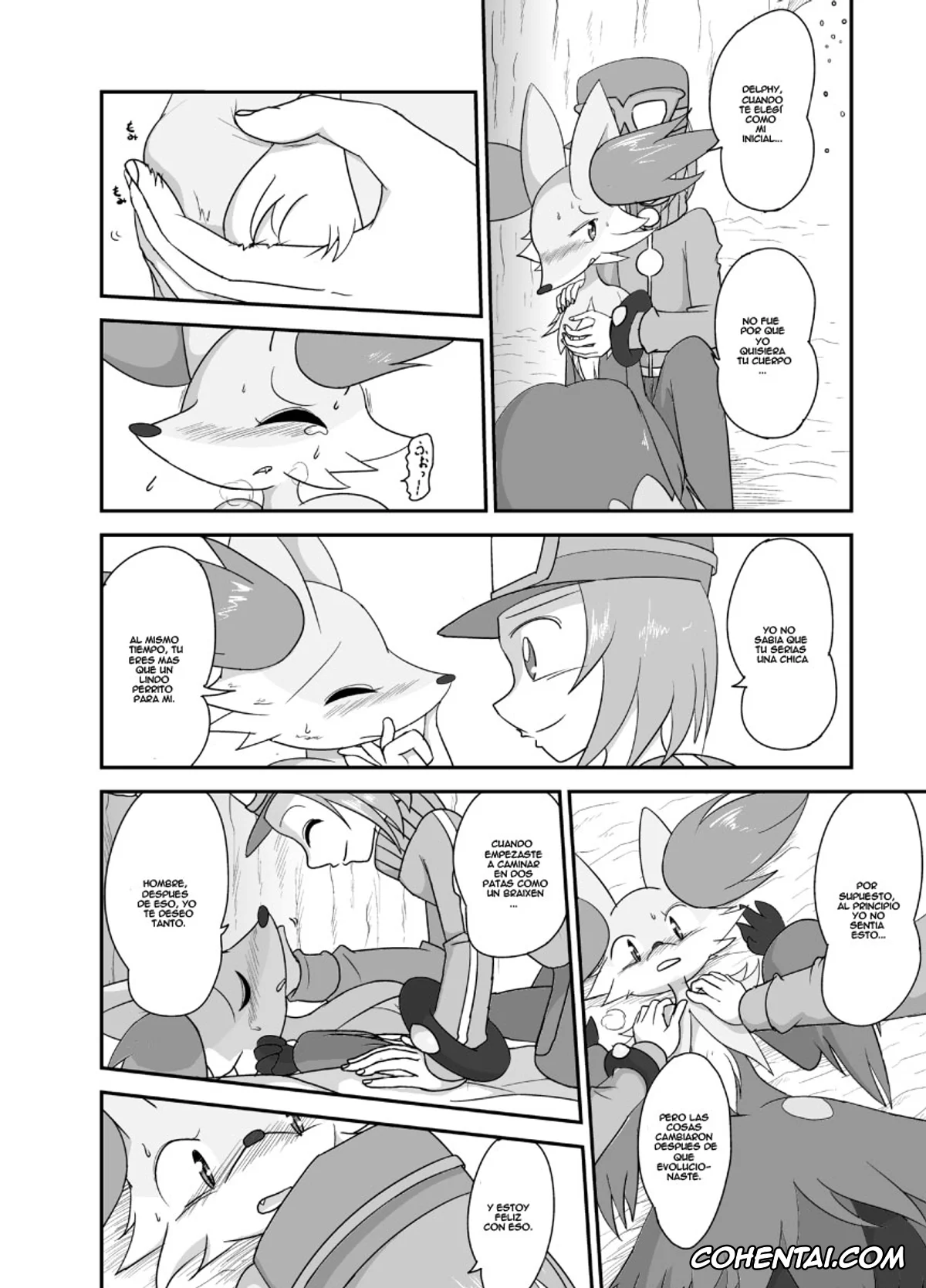 Pokemon | Pocket Monsters porno, Calem porno, Delphox porno, Mafoxy’s Xmas (Pokémon), pagina 5