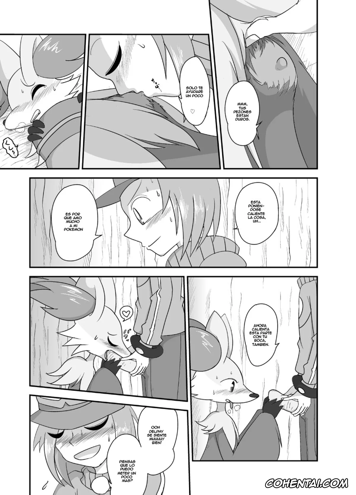 Pokemon | Pocket Monsters hentai, Calem hentai, Delphox hentai, Mafoxy’s Xmas (Pokémon), pagina 6