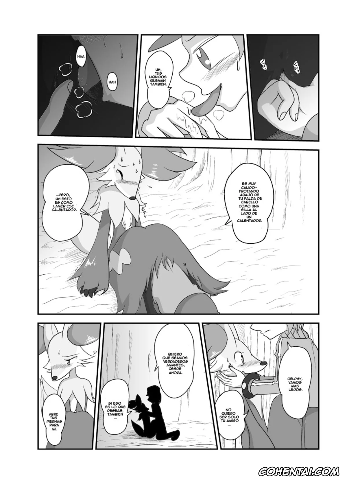 Pokemon | Pocket Monsters hentai, Calem hentai, Delphox hentai, Mafoxy’s Xmas (Pokémon), pagina 9