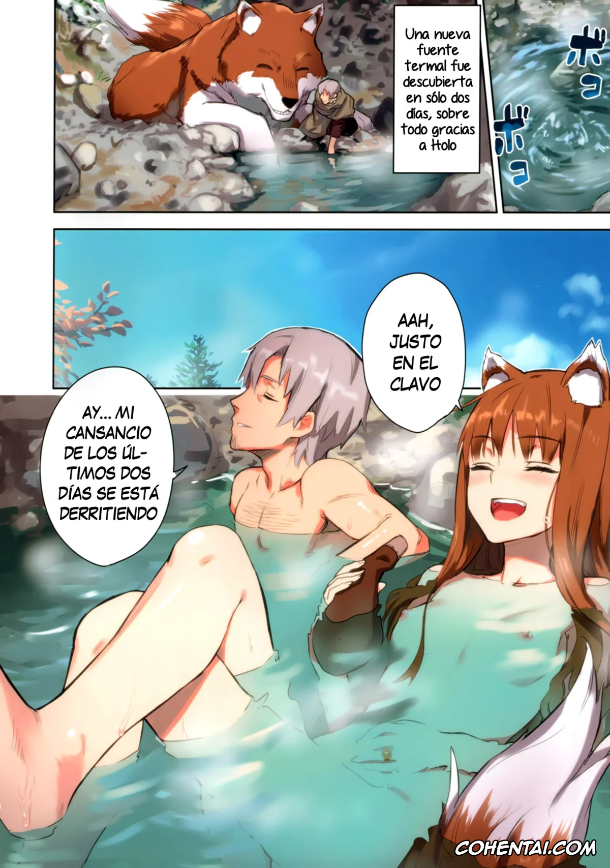 Spice And Wolf | Ookami To Koushinryou xxx, Holo xxx, Kraft Lawrence xxx, Wacchi to Nyohhira Bon FULL COLOR (Ookami to Koushinryou), pagina 7