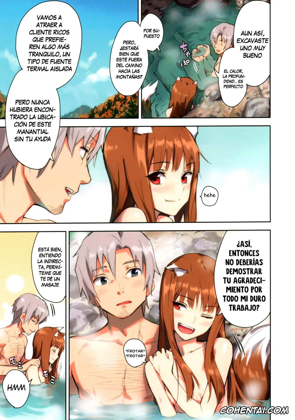 Spice And Wolf | Ookami To Koushinryou porno, Holo porno, Kraft Lawrence porno, Wacchi to Nyohhira Bon FULL COLOR (Ookami to Koushinryou), pagina 8