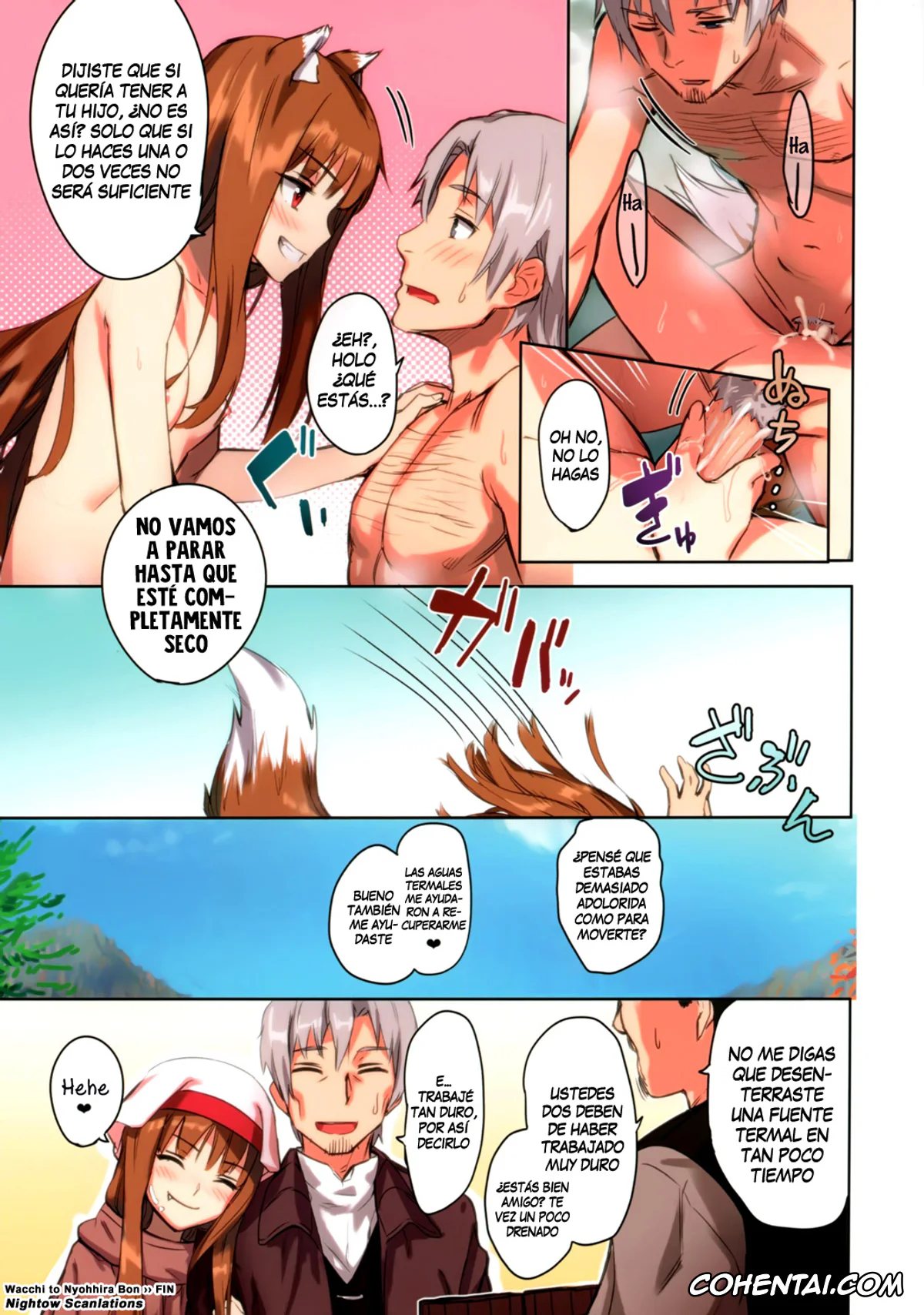 Spice And Wolf | Ookami To Koushinryou porno, Holo porno, Kraft Lawrence porno, Wacchi to Nyohhira Bon FULL COLOR (Ookami to Koushinryou), pagina 20
