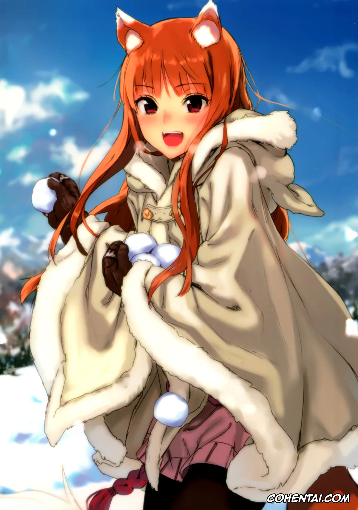 Spice And Wolf | Ookami To Koushinryou hentai, Holo hentai, Kraft Lawrence hentai, Wacchi to Nyohhira Bon FULL COLOR (Ookami to Koushinryou), pagina 21