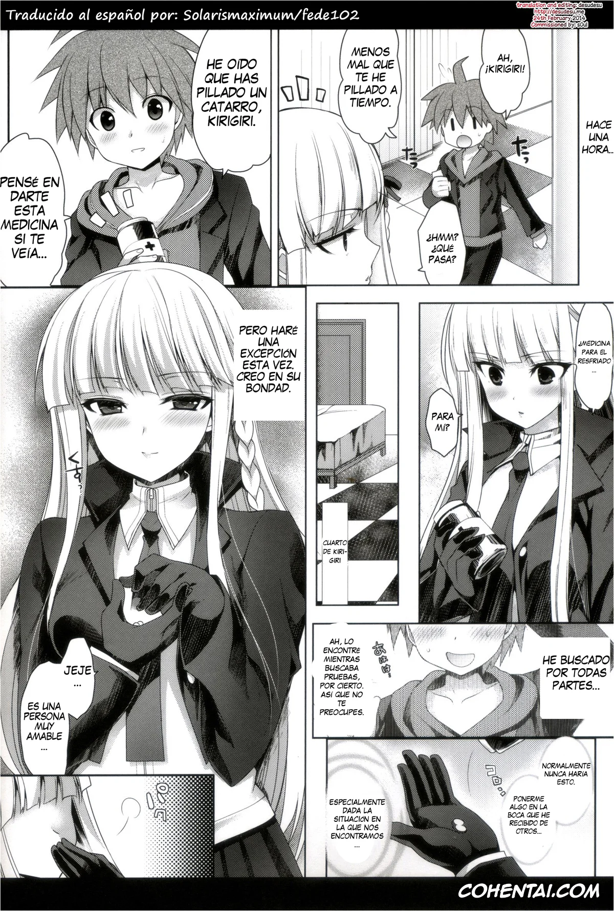 Danganronpa porno, Kyouko Kirigiri porno, Makoto Naegi porno, Kirigiri-san, Sore wa Biyakudayo!! (Danganronpa), pagina 5