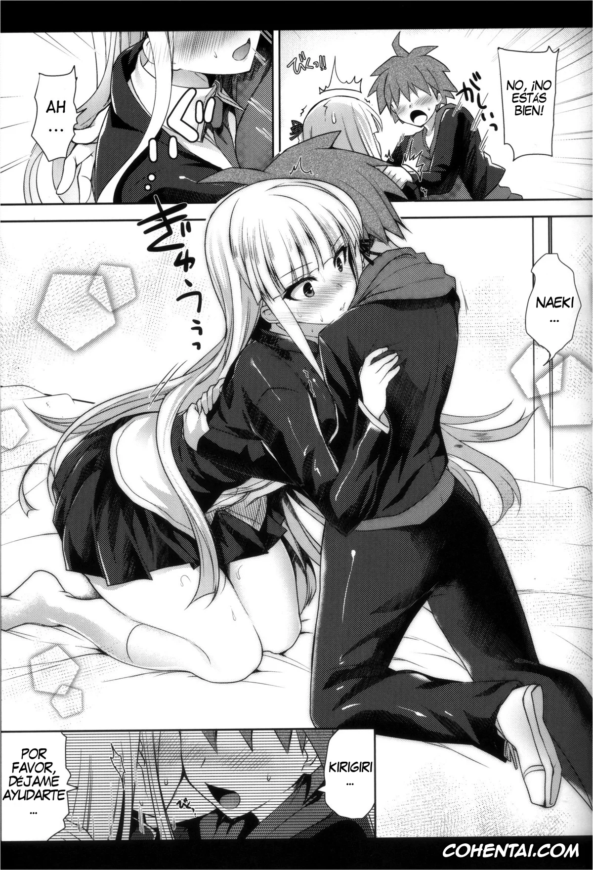 Danganronpa xxx, Kyouko Kirigiri xxx, Makoto Naegi xxx, Kirigiri-san, Sore wa Biyakudayo!! (Danganronpa), pagina 10