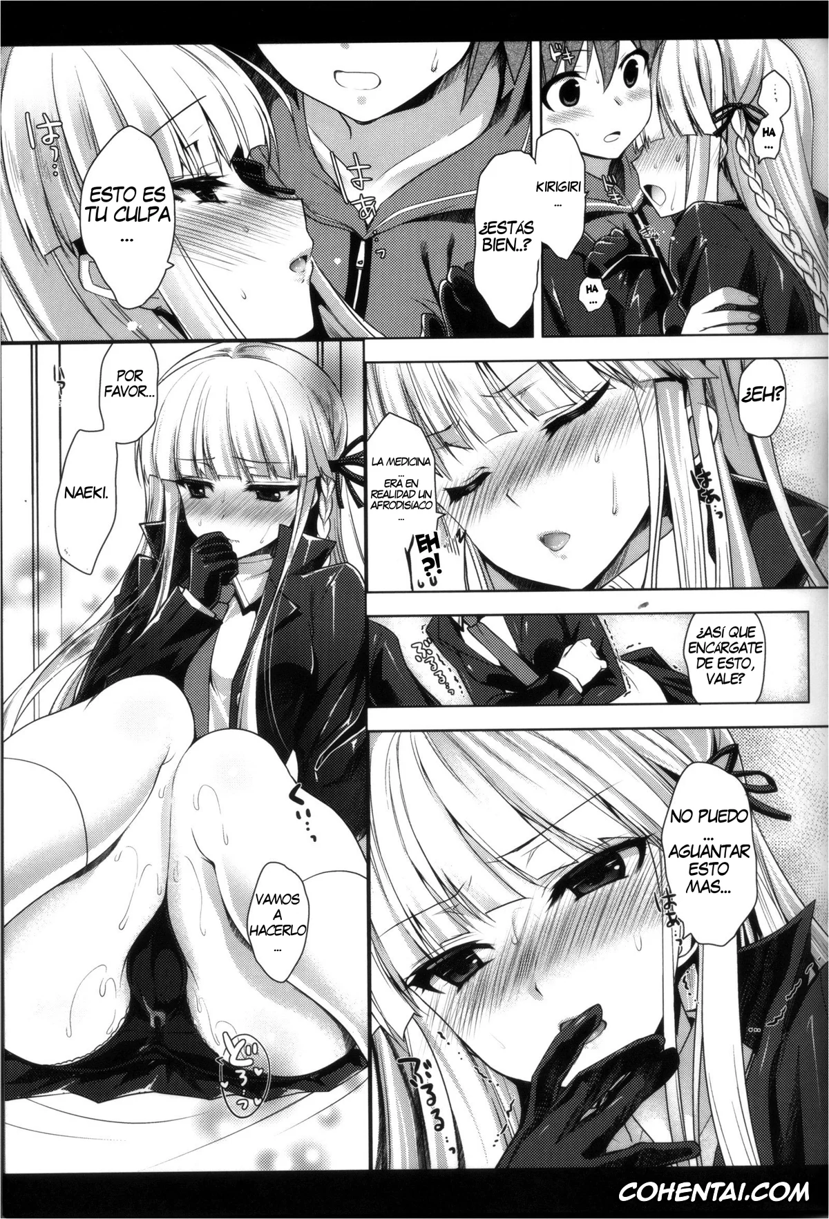 Danganronpa hentai, Kyouko Kirigiri hentai, Makoto Naegi hentai, Kirigiri-san, Sore wa Biyakudayo!! (Danganronpa), pagina 12