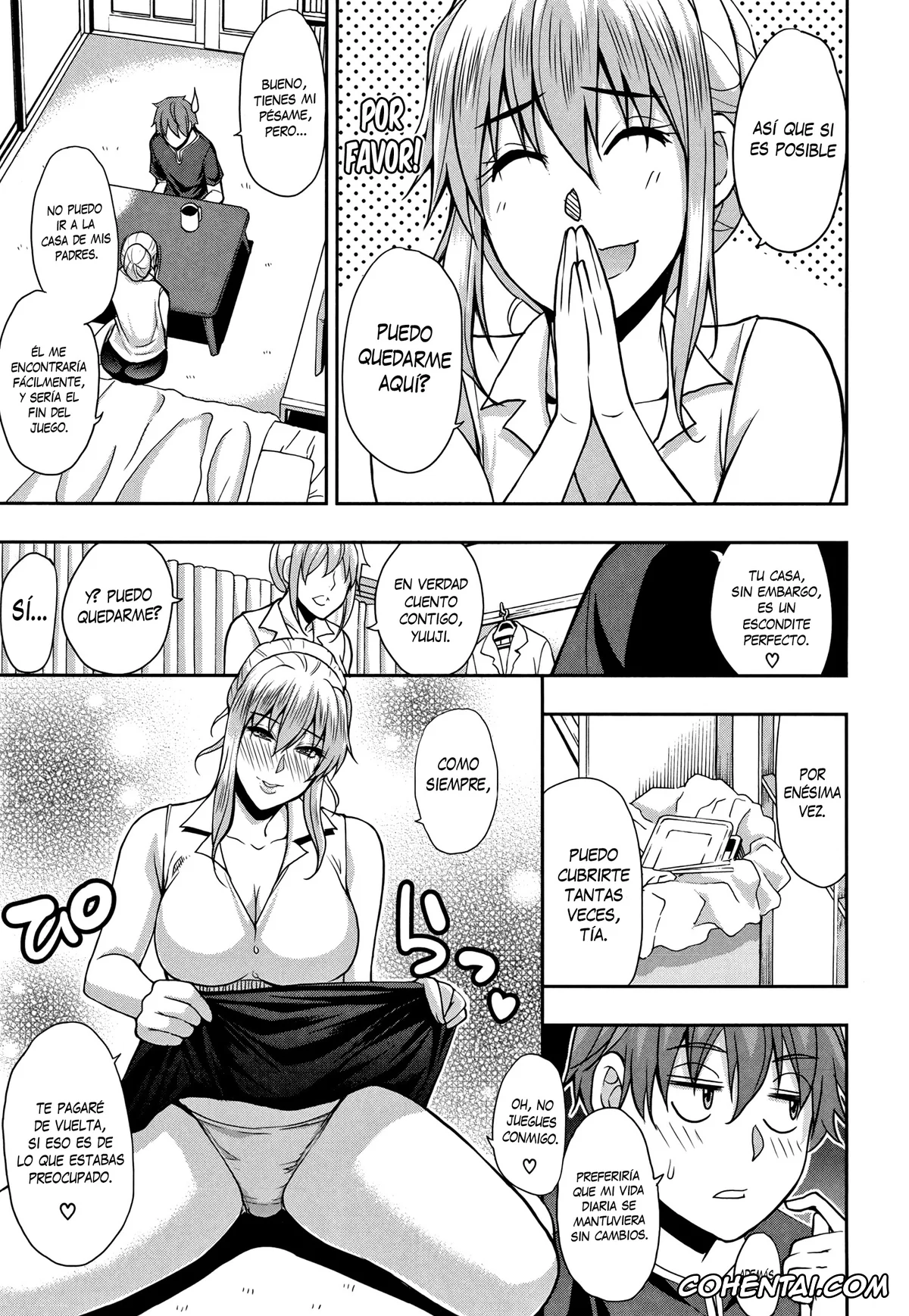 Original hentai, Pasajera | Fleeting (Osaekirenai kono Kimochi), pagina 3