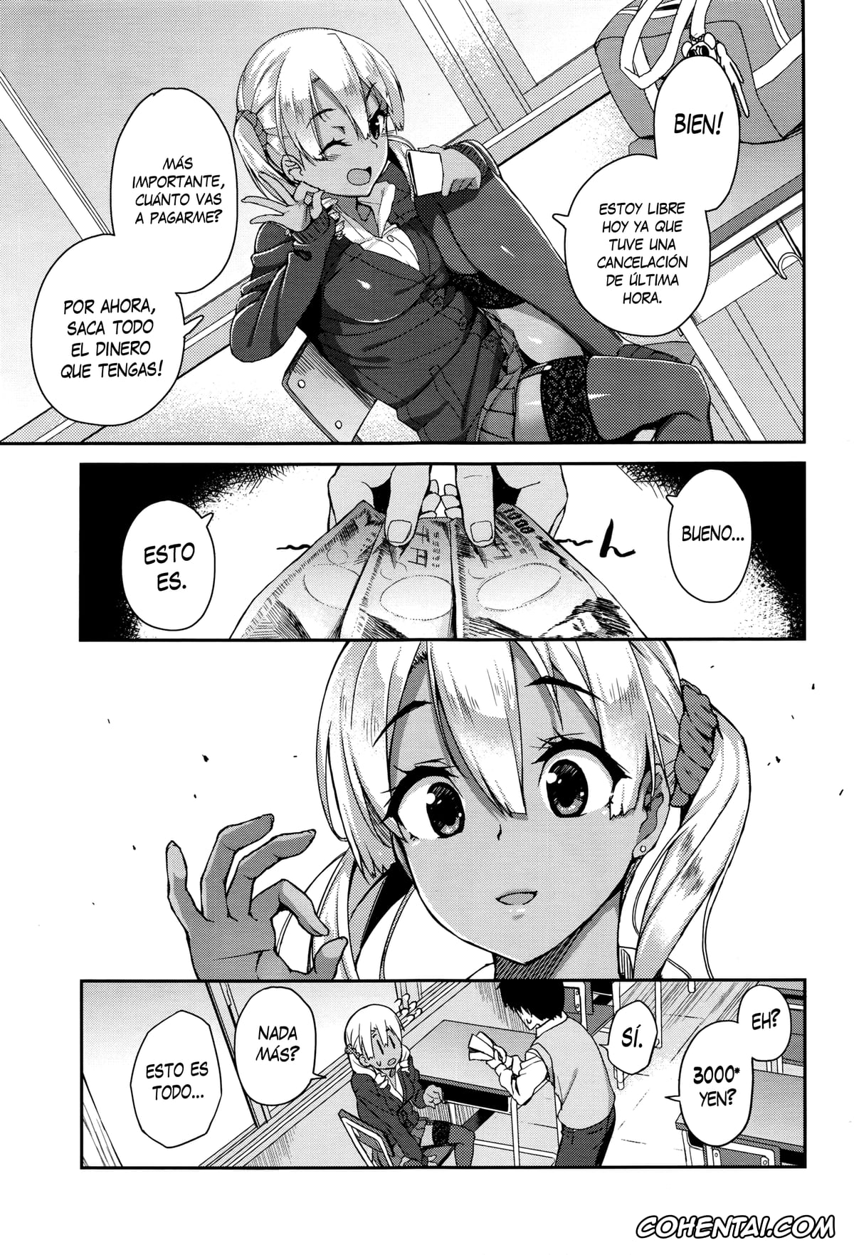 Revistas hentai, COMIC Koh hentai, Rumor Gal → Nomoto-san (COMIC Koh 2016-07), pagina 3