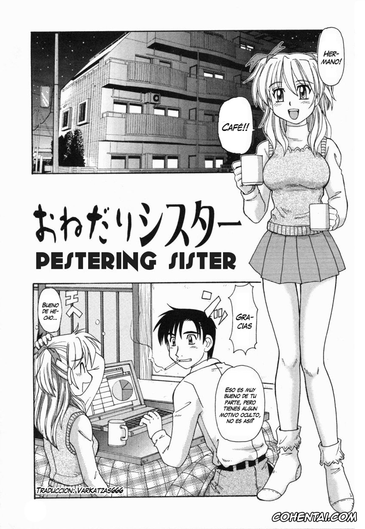 Original xxx, Onedari Sister (Kinshin Love), pagina 1