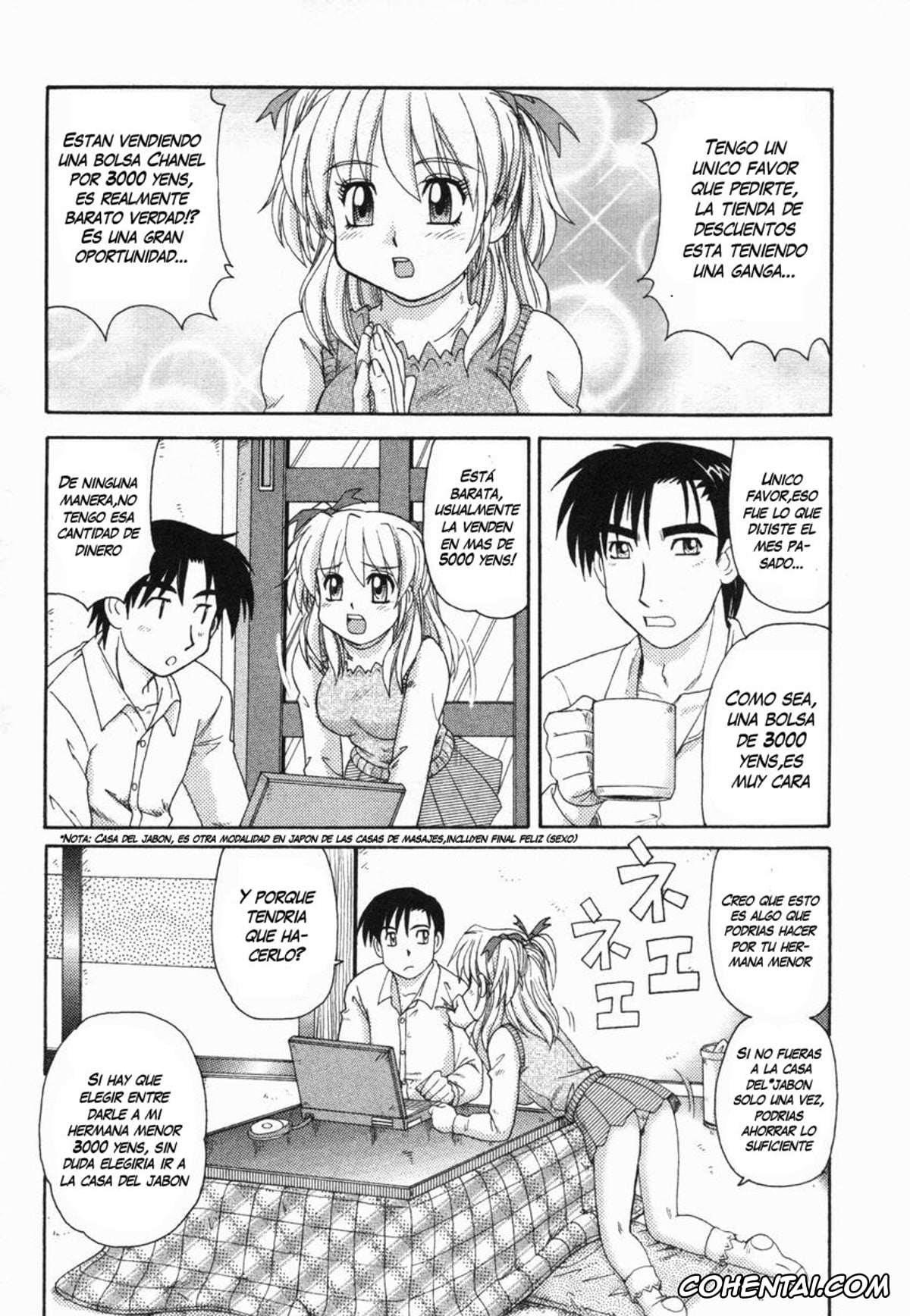 Original porno, Onedari Sister (Kinshin Love), pagina 2
