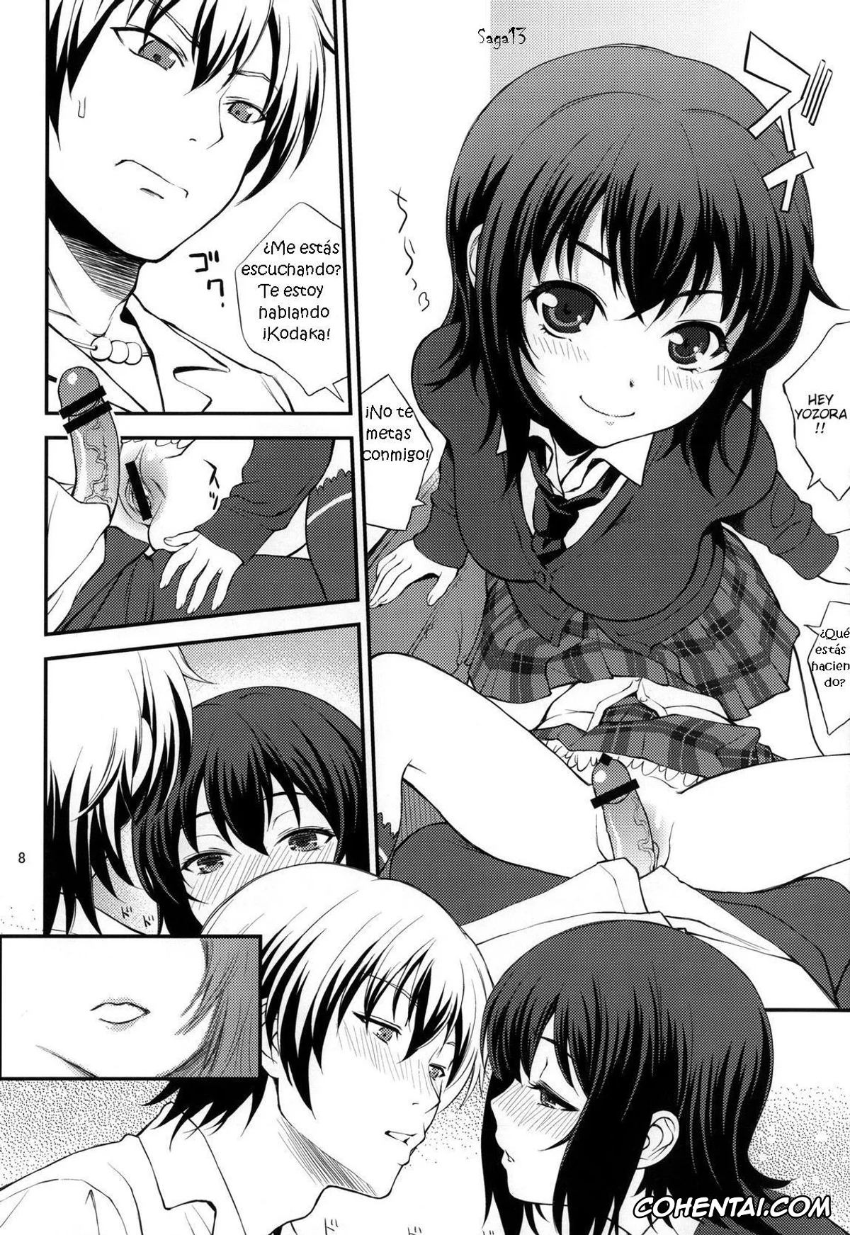 Boku wa Tomodachi ga Sukunai xxx, Kodaka Hasegawa xxx, Sena Kashiwazaki xxx, Yozora Mikazuki xxx, Yakiniku to Tare (Boku wa Tomodachi ga Sukunai), pagina 7