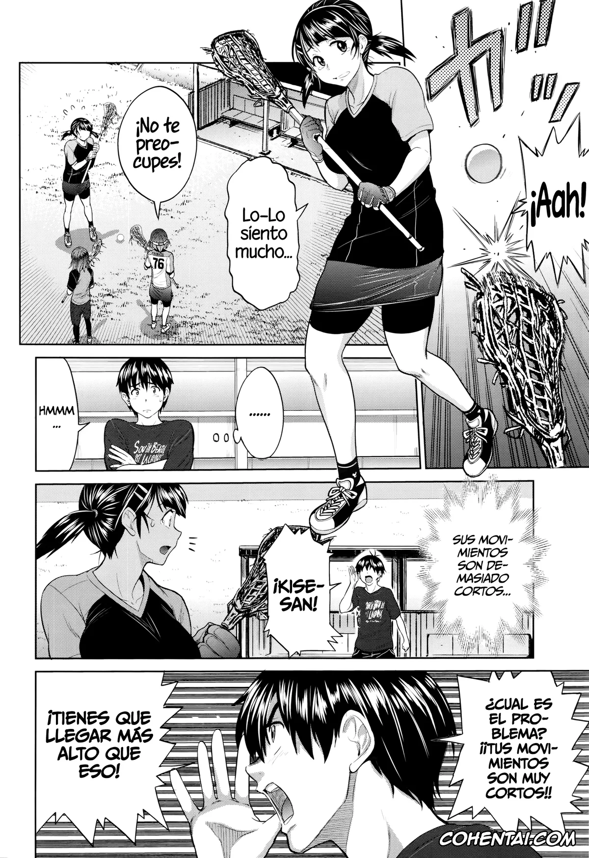Revistas hentai, COMIC ExE hentai, Joshi Lacu! – Girls Lacrosse Club ~2 Years Later~ Ch. 1 (COMIC ExE 02), pagina 36
