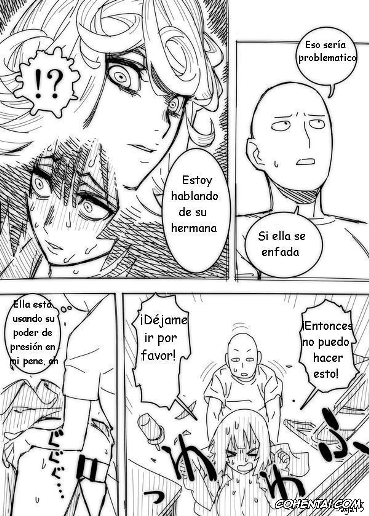 One Punch Man xxx, Jigoku no Fubuki xxx, Saitama xxx, Sansetsukon No Lily xxx, Senritsu No Tatsumaki xxx, No Panties Woman (One Punch Man), pagina 7