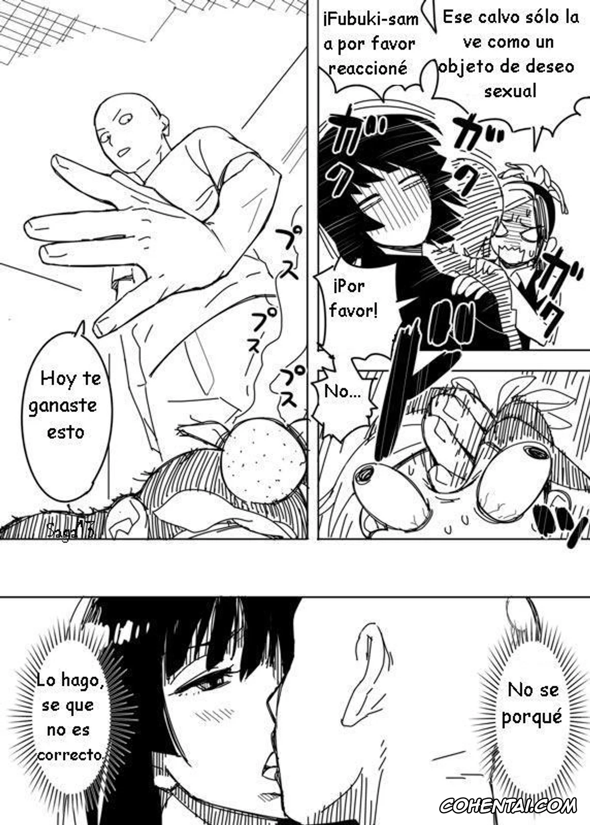 One Punch Man xxx, Jigoku no Fubuki xxx, Saitama xxx, Sansetsukon No Lily xxx, Senritsu No Tatsumaki xxx, No Panties Woman (One Punch Man), pagina 13
