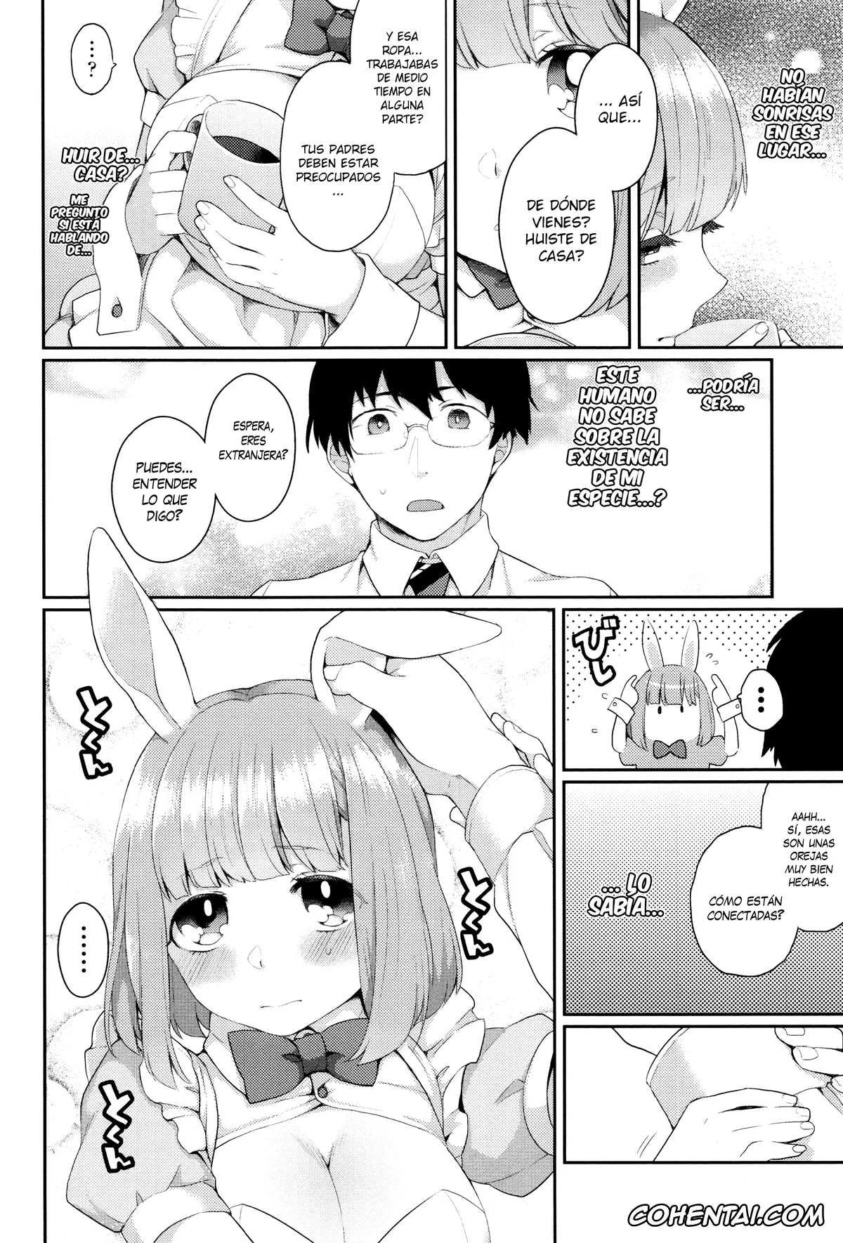 Original hentai, Rabbit Hole (Yume miru Slave), pagina 6