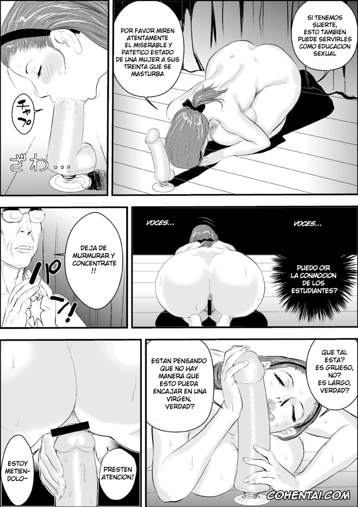 Original hentai, Mesu Kyoushi Jogeza Roshutsu Choukyou, pagina 33