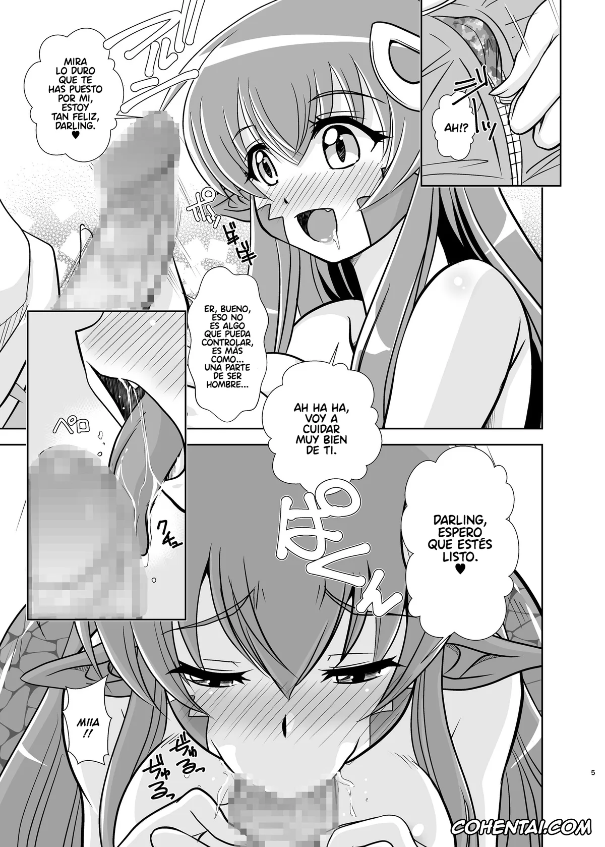 Monster Musume no Iru Nichijou porno, Kimihito Kurusu porno, Miia porno, Snakeberry (Monster Musume no Iru Nichijou), pagina 5
