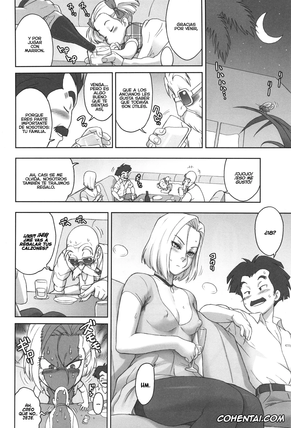 Dragon Ball Z porno, Android 18 porno, Master Roshi porno, NIPPON HEAD-CHA-LA (Dragon Ball Z), pagina 5