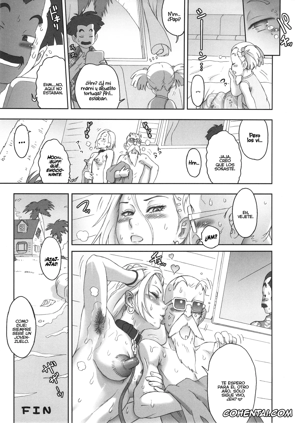 Dragon Ball Z hentai, Android 18 hentai, Master Roshi hentai, NIPPON HEAD-CHA-LA (Dragon Ball Z), pagina 24