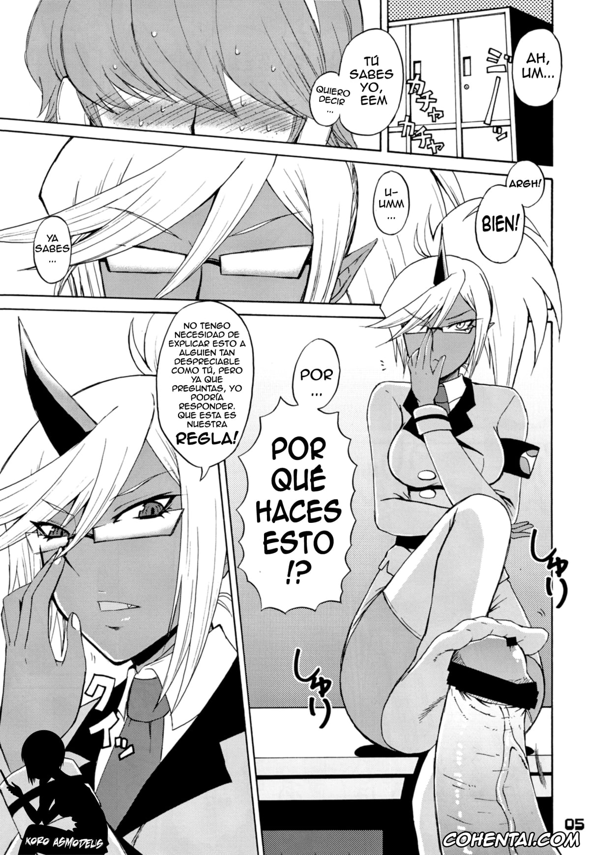 Panty & Stocking with Garterbelt hentai, Kneesocks Demon hentai, Kneesocks-san Maji Akuma (Panty & Stocking with Garterbelt), pagina 3